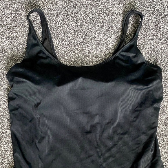 Catalina Black Ribbed One-Piece Swimsuit | Size 1X - Picture 3 of 8